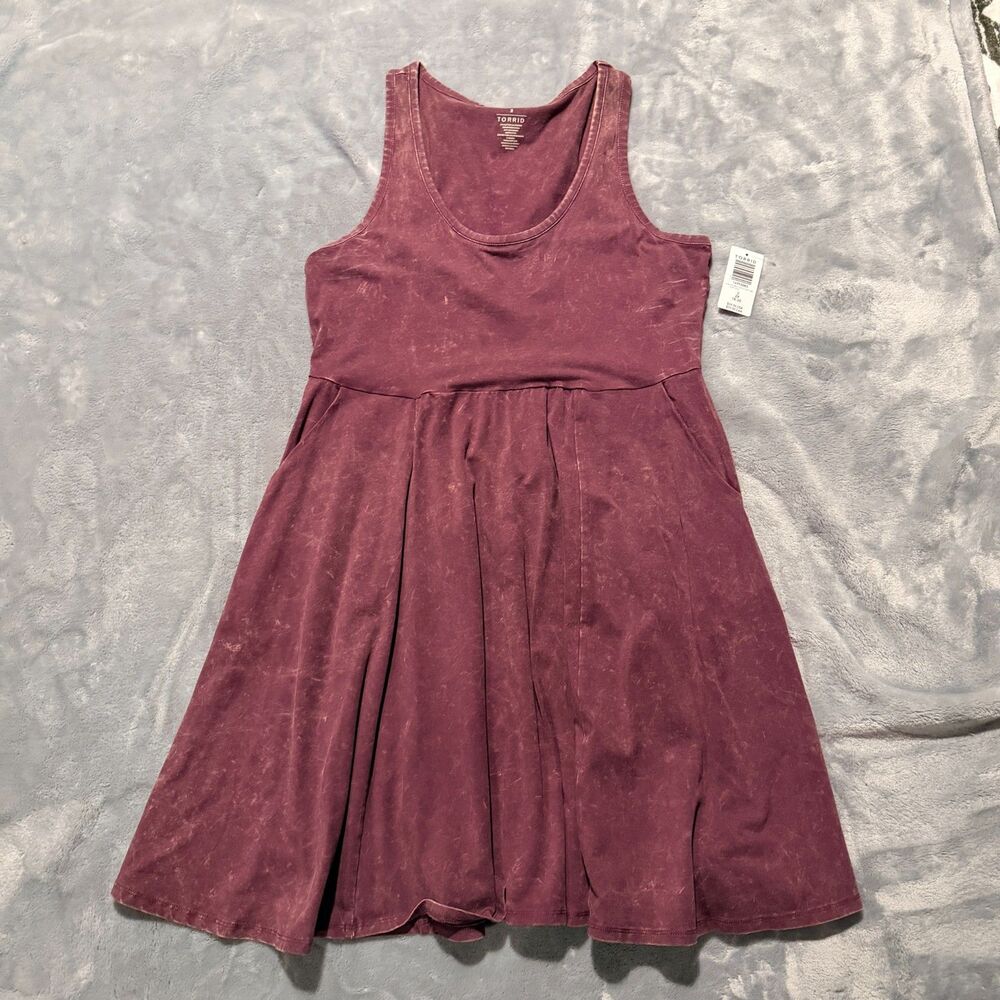 Torrid Foxy Skater Mini Dress - Picture 2 of 4